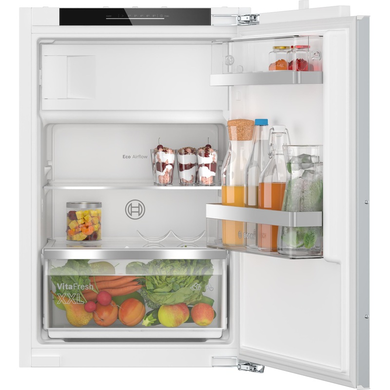 BOSCH Khlschrank Serie 6, Einbau-mit Gefrierfach, 88 x 56 cm, Flachscharnier mit Softeinzug