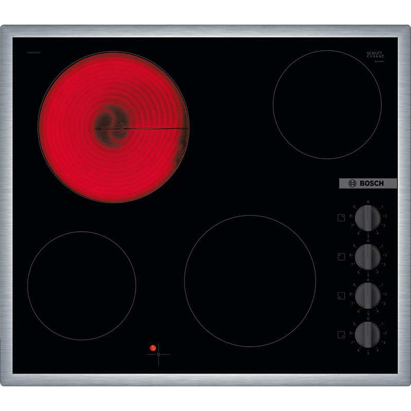BOSCH Kochfeld Serie 2, Elektrokochfeld, 60 cm, Mit Rahmen aufliegend