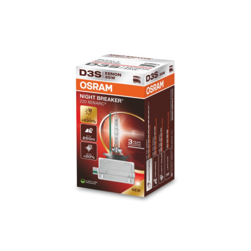 OSRAM Zubehr XENARC Night Breaker 220 D3S 35W PK32d-5