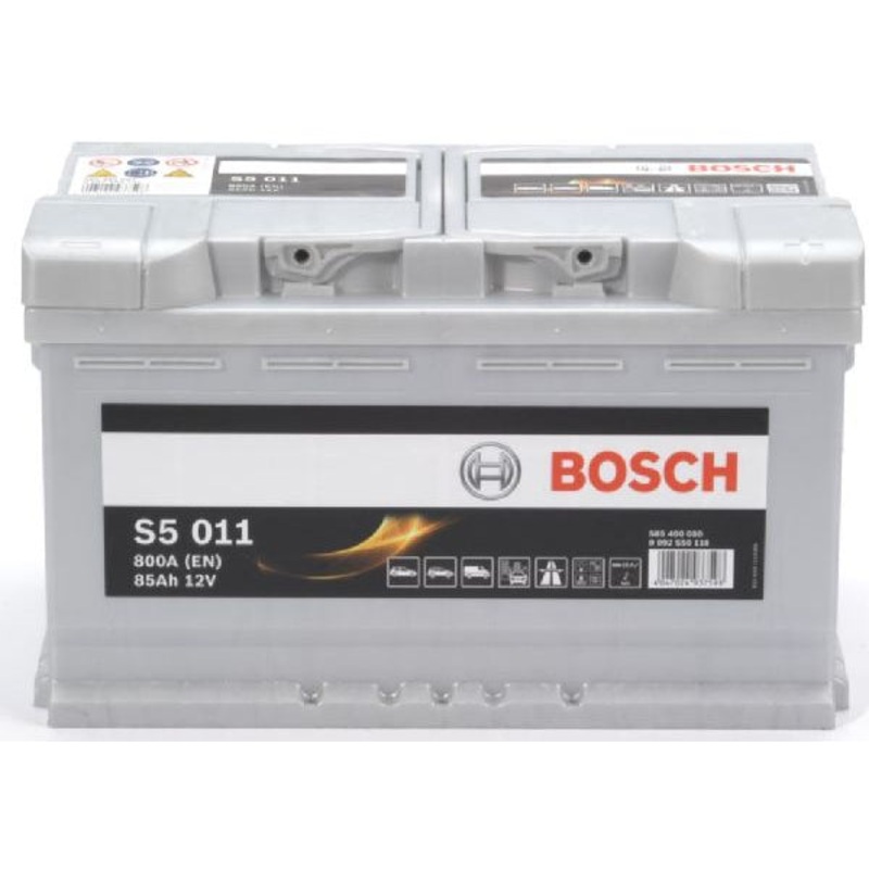 BOSCH Fahrzeugbatterie Starterbatterie Bosch 12V/85Ah/800A LxBxH 315x175x190mm/S:0