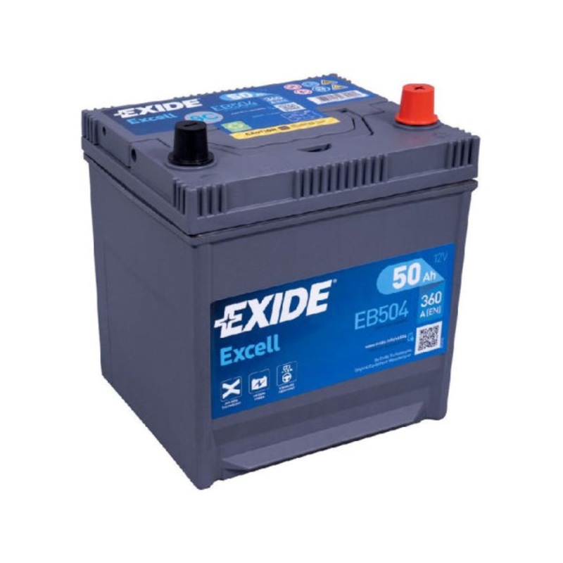 Exide Fahrzeugbatterie Excell 12V/50Ah/360A