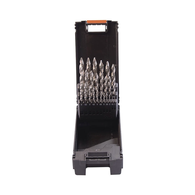 PROJAHN Zubehr Werkstatt Bohrerkassette 25-tlg.