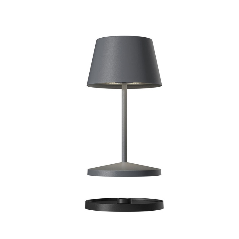 VilleroyBoch Tischlampe SEOUL 2.0, anthrazit