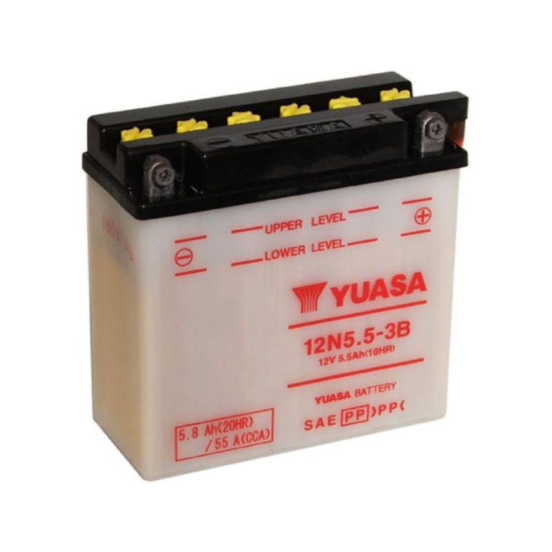 YUASA Fahrzeugbatterie Conventional 12V/5.8Ah/55A