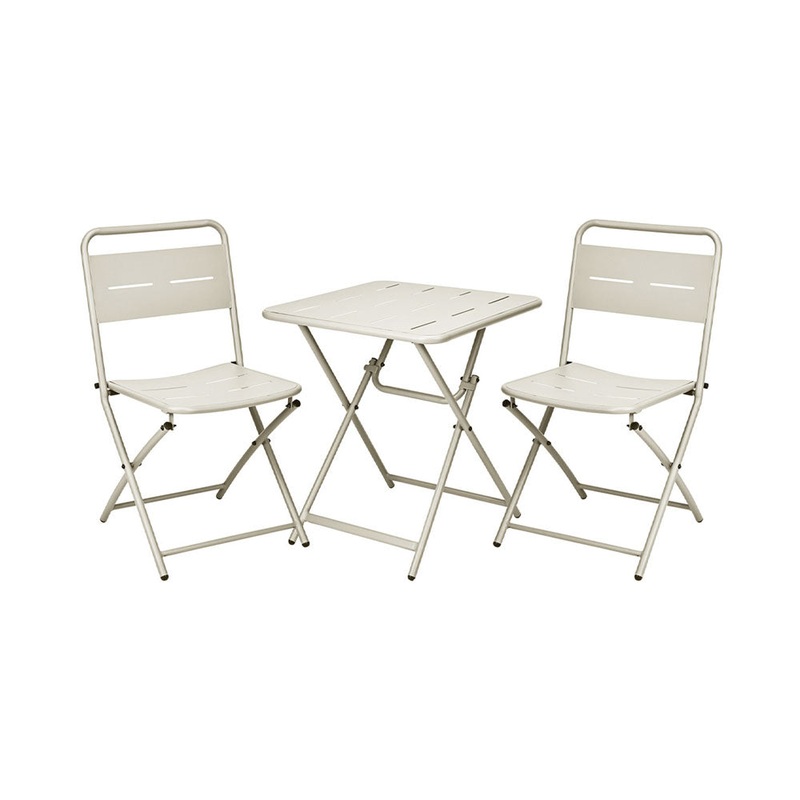FS-STAR Gartenmbel Bistro-Set 3-teilig Beige