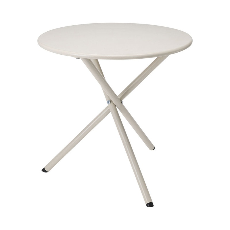 FS-STAR Gartenmbel Bistrotisch Cremefarben