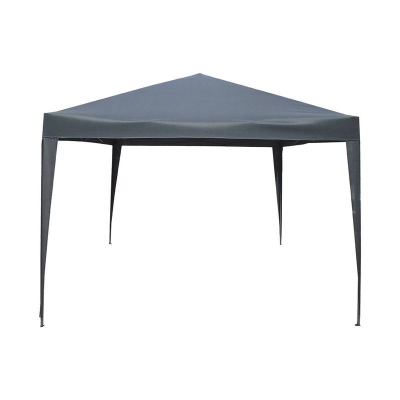 FS-STAR Gartenmbel Faltpavillon Stahl 3x3m anthrazit