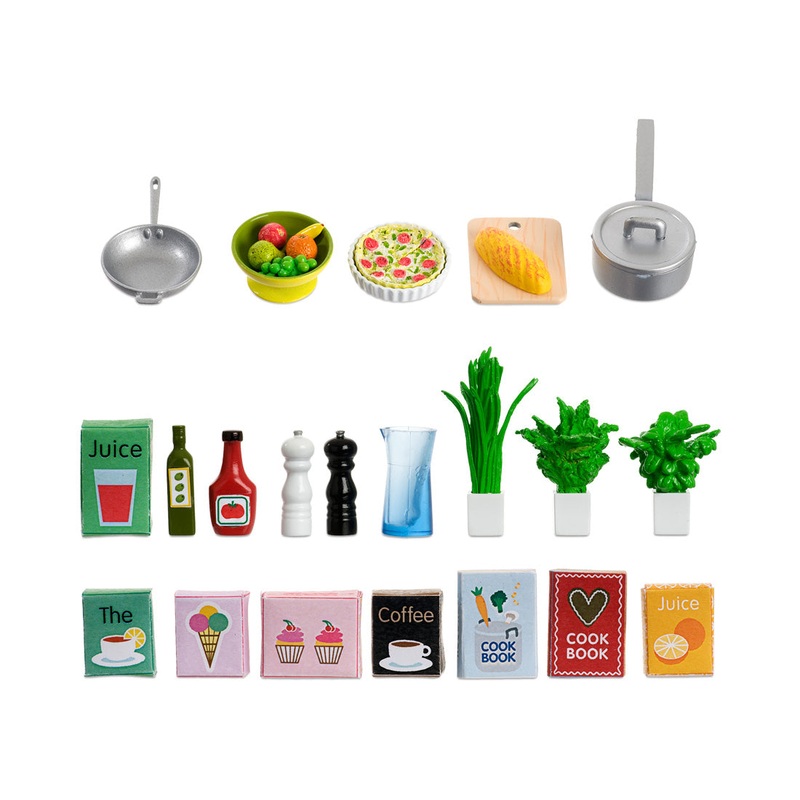 LUNDBY Kinder Puppenhauszubehr Kochen