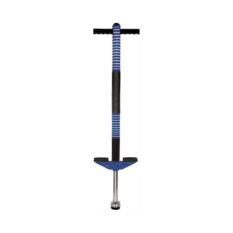 New Sports Freizeit Outdoor Pogo Stick Hhe 95 cm blau/schwarz