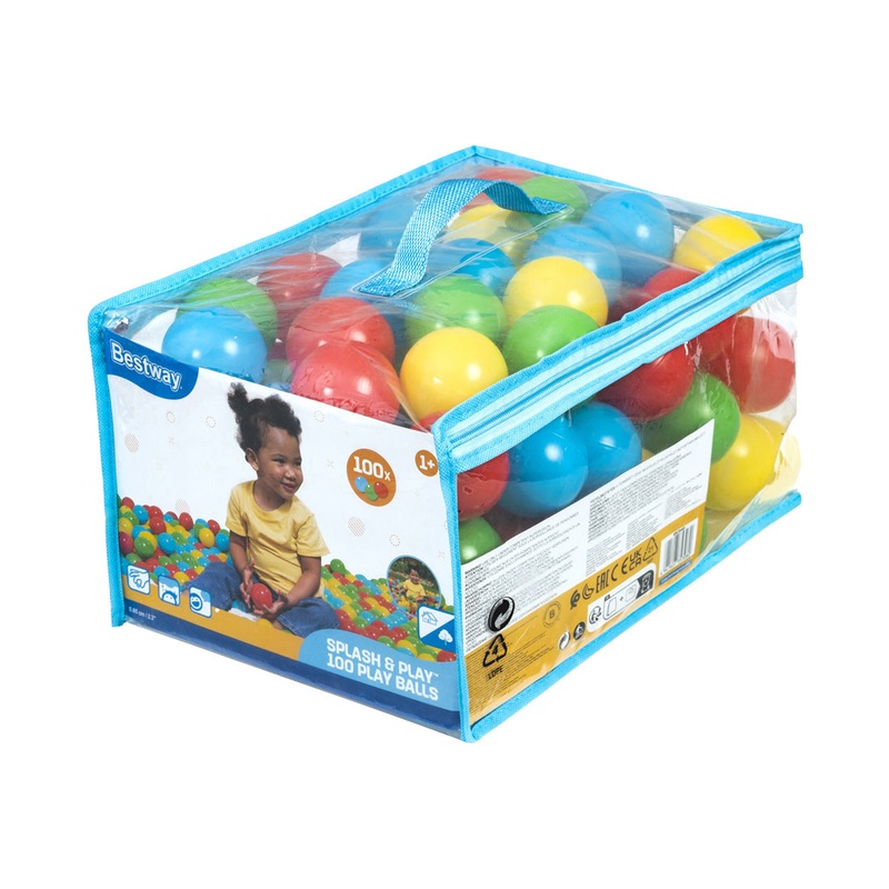 Bestway Freizeit Outdoor Splash & play Spielblle 100  Stk