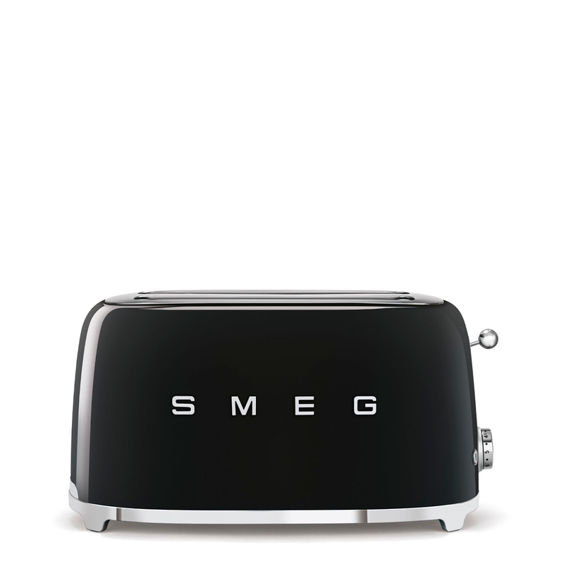 Smeg Toaster 50`s Style TSF02BLEU, Schwarz