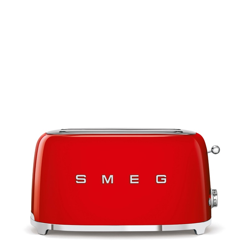 Smeg Toaster 50`s Style TSF02RDEU, Rot