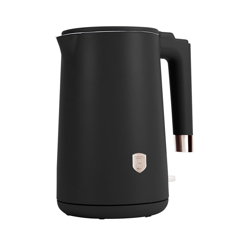 Berlinger Haus Wasserkocher Haus doppelwandig 1.7L Black Rose Collection