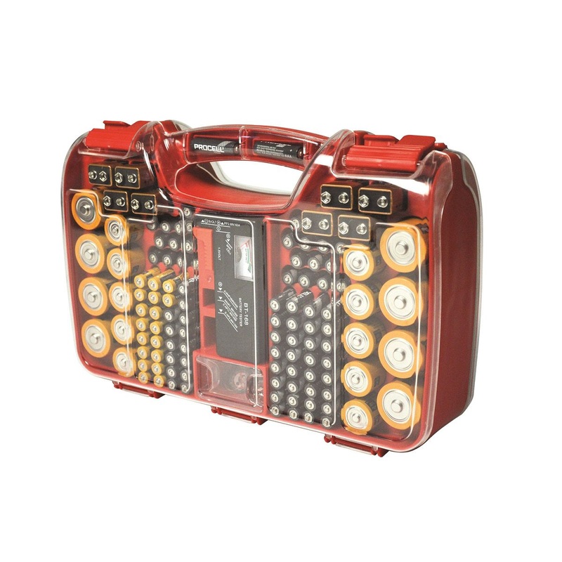 Orange Planet Aufbewahrungsbox Battery Daddy - Battery box - For 180 Batteries