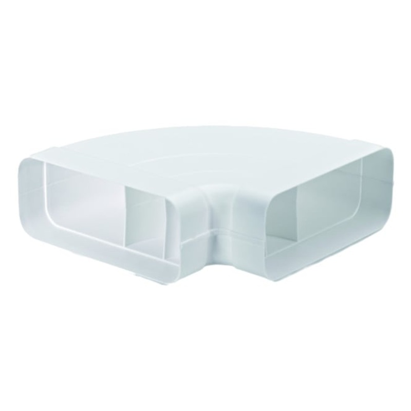 V-Zug Zubehr Dunstabzge Bogen 90 waagrecht fr Flachkanal B 227 x H 94 x T 288 mm