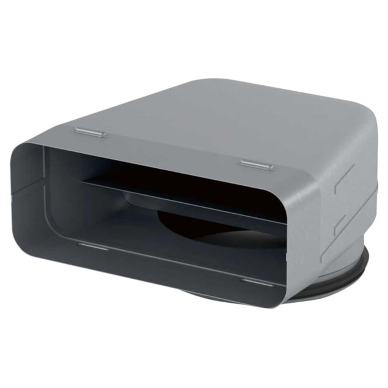 V-Zug Zubehr Dunstabzge Luftkanal Umlenkstck 90 senkrecht auf Flachkanal