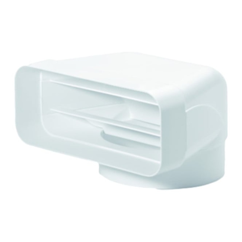 V-Zug Zubehr Dunstabzge Umlenkstck 90 senkrecht auf Flachkanal Stutzen  150 mm