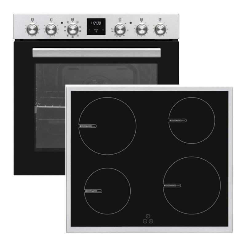 VESTEL Kochherd Set, Backofen und Induktionskochfeld, VG-KHSH78IX1IK0