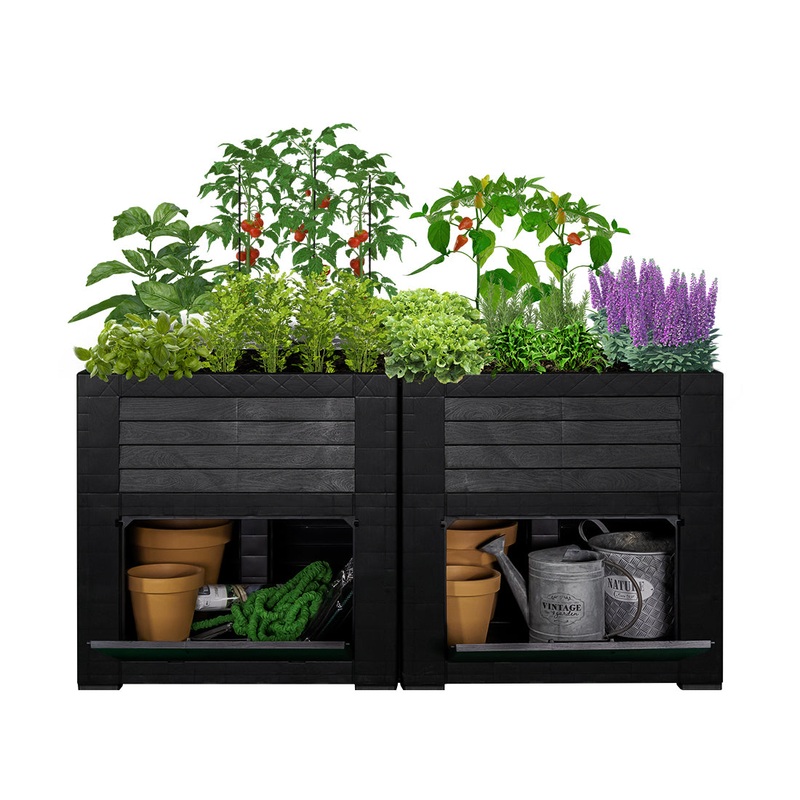WeberGarden Hochbeet mit Staufchern