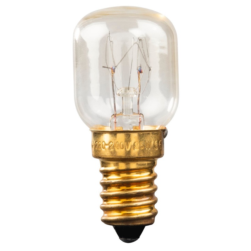 Xavax Backofenlampe 25W, hitzebestndig bis 300, E14, Birnchenform, klar