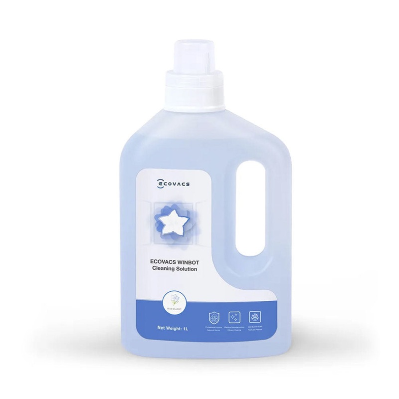 ECOVACS Zubehr Haushalt Reinigungslsung 1 Liter zu Winbots-Serie