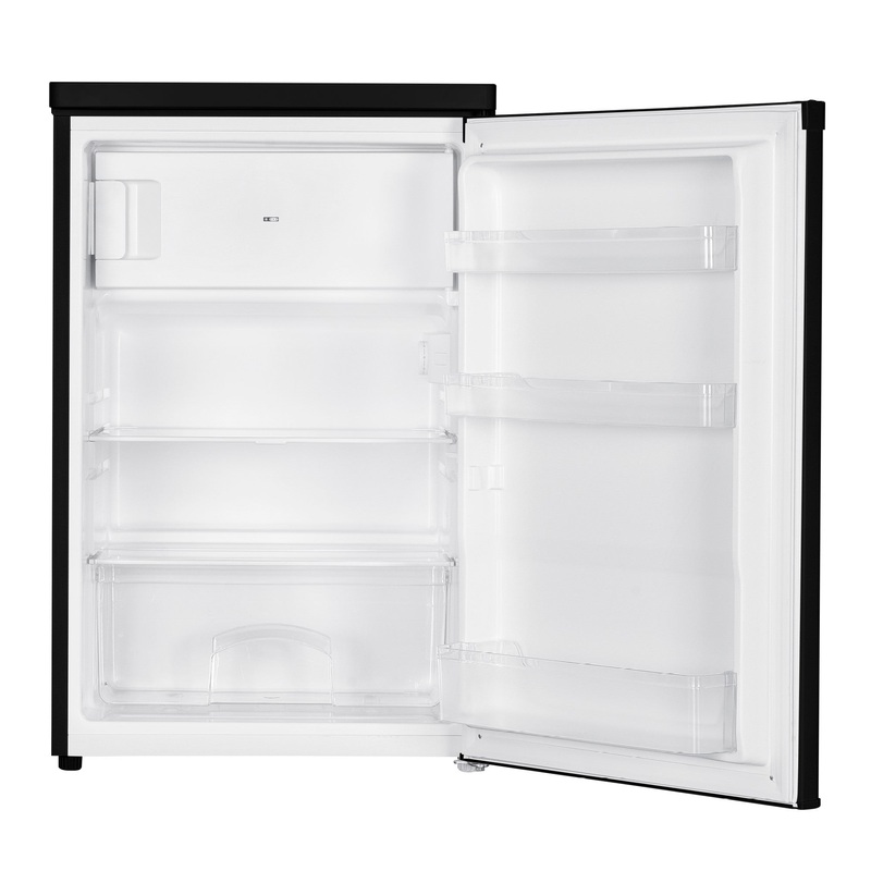 SPC Khlschrank mit Gefrierfach, S5508-2, schwarz, 109 L, C-Klasse, 5-J-Garantie