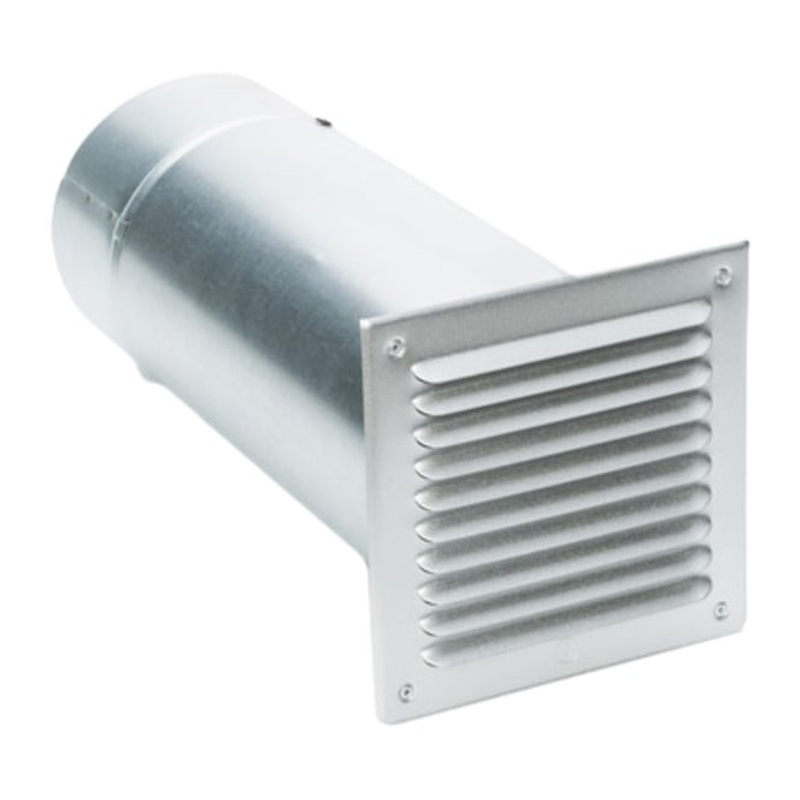 V-Zug Zubehr Dunstabzge Teleskopmauerrohr mit Rckstauklappe  125 mm