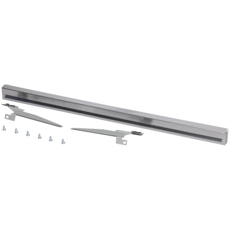 V-Zug Zubehr Glaskeramikkochfeld Lftungsgitter Nischenbreite 550 mm Chrom Hhe 35 mm Gertehhe 381 mm