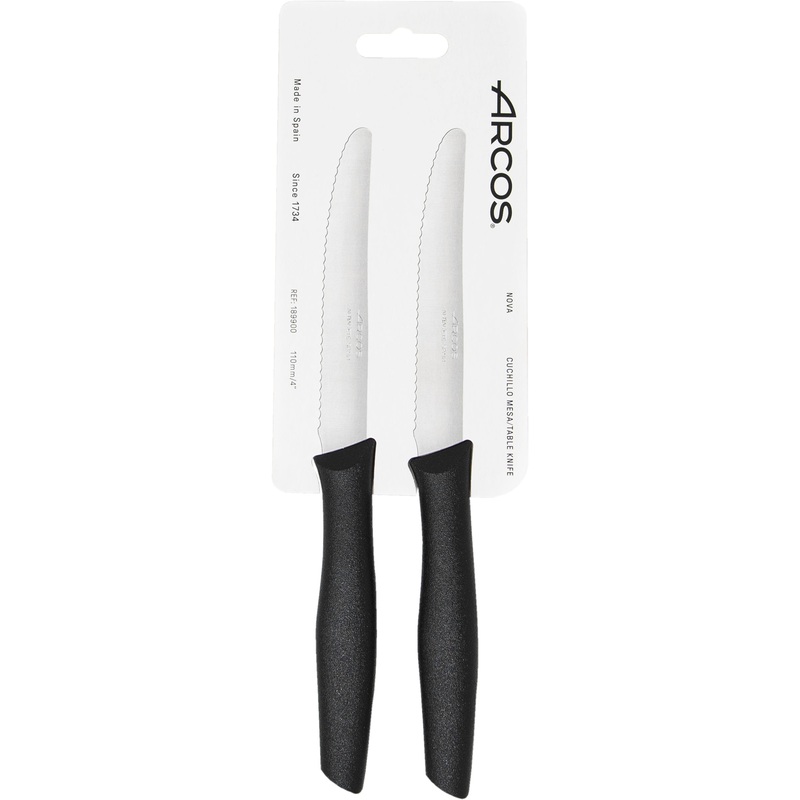 Arcos Messerset Steak Wellenschliff 11 cm 2 Stck