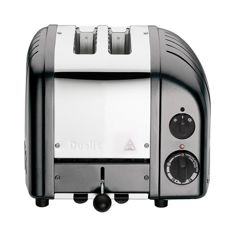 DUALIT Toaster CLASSIC 2SLOT Charcoal