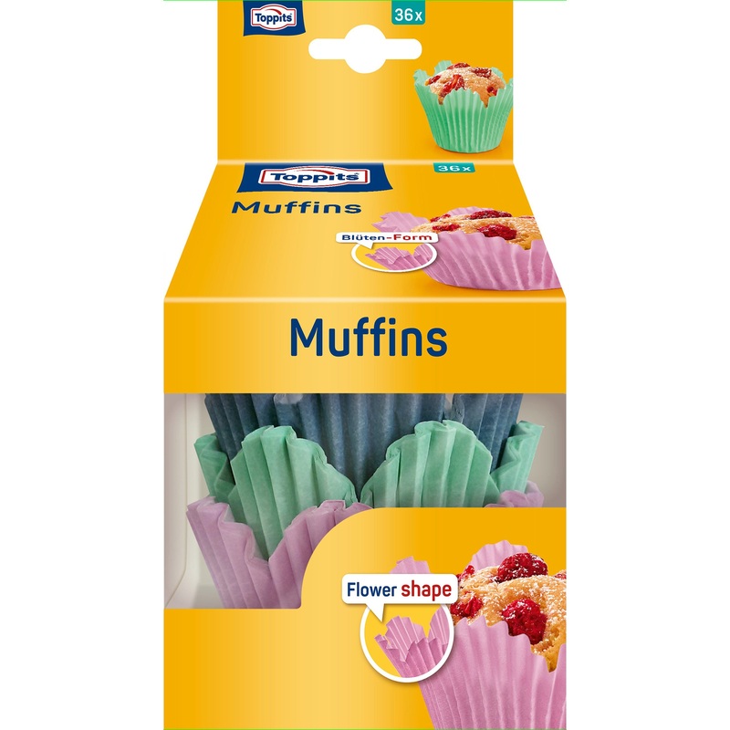 Toppits Backform Muffins Bltenform