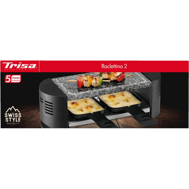 Trisa Racletteofen Raclettino fr 2 Personen