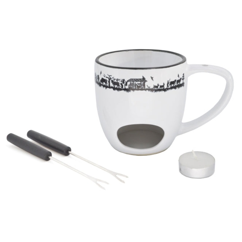 Heidi Cheese Line Zubehr ALPES Choco Fondue set