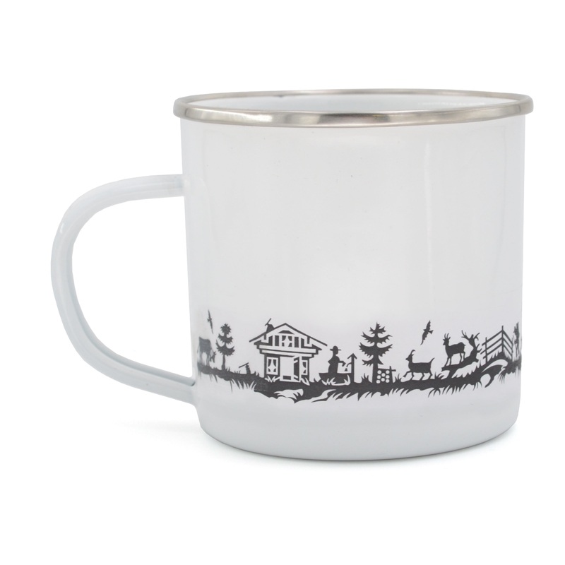 Heidi Cheese Line Zubehr ALPES Mug/Tasse emailliert