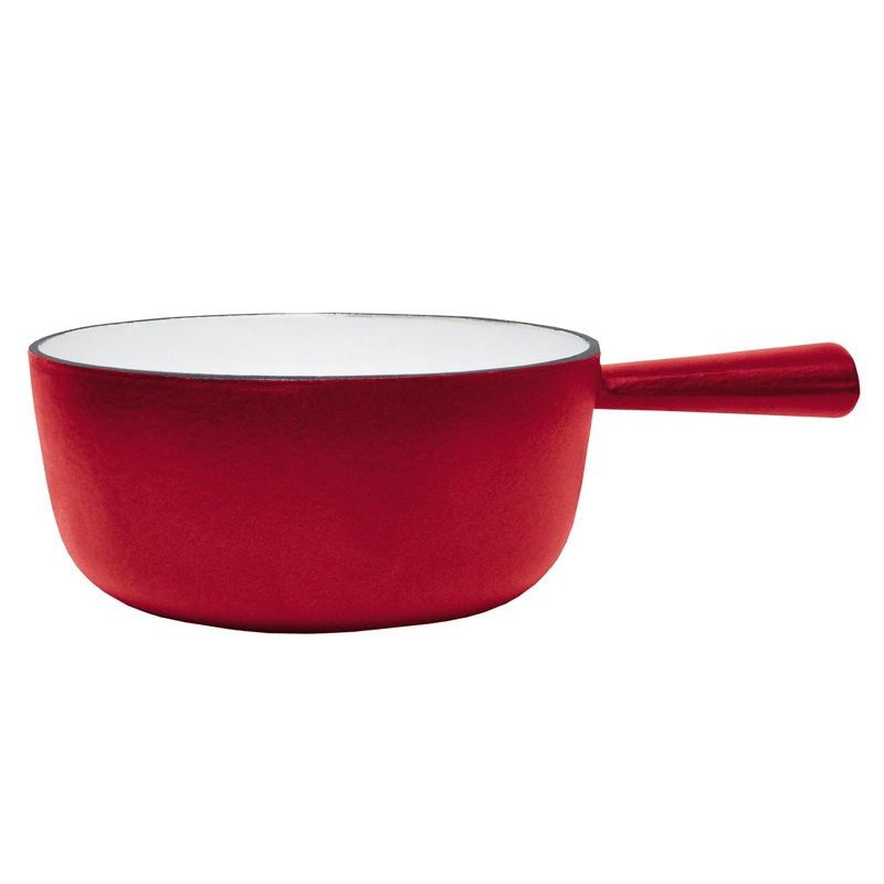 Heidi Cheese Line Zubehr Caquelon Gusseisen rot 20cm
