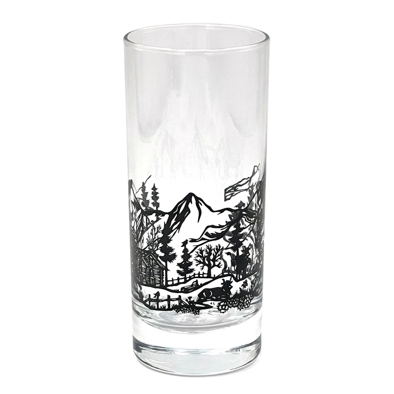 Heidi Cheese Line Zubehr CUT Long Drink Glass 29 Cl