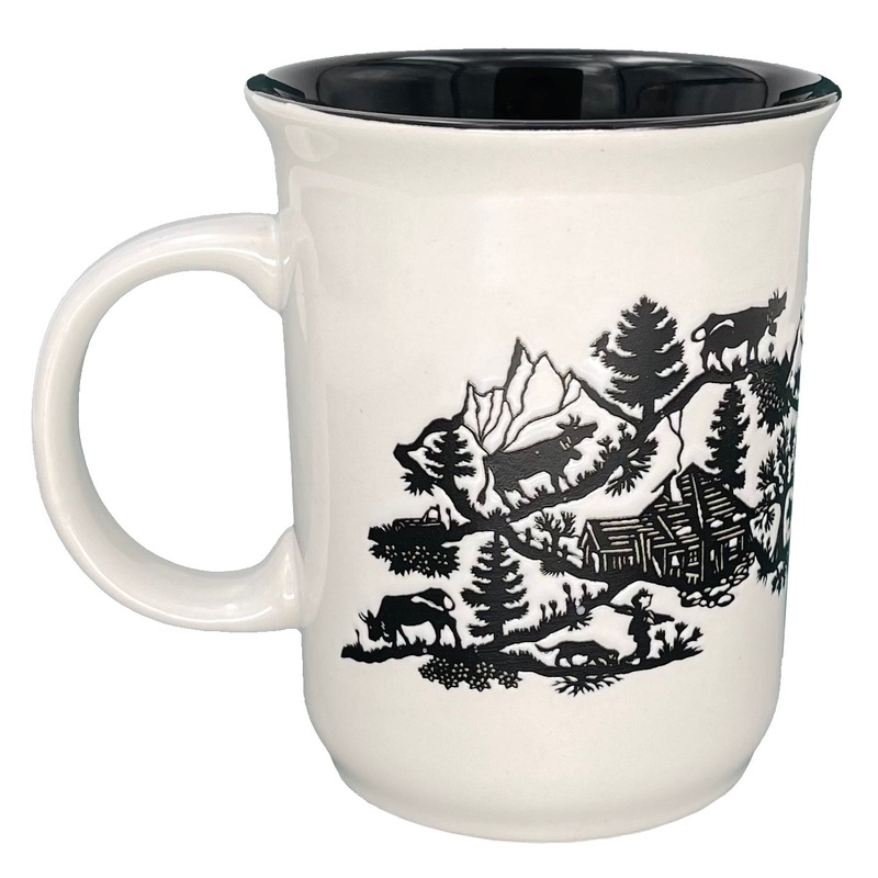 Heidi Cheese Line Zubehr CUT Tasse weiss 500Ml