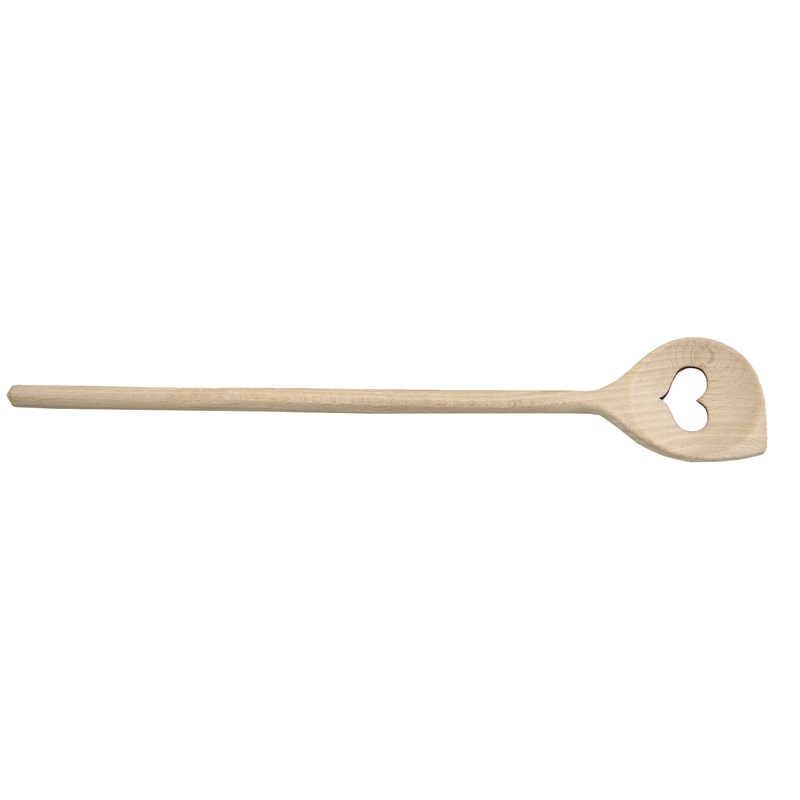 Heidi Cheese Line Zubehr Duo Rhrlffel-Set 2 Stck aus Buche Herz Holz FSC