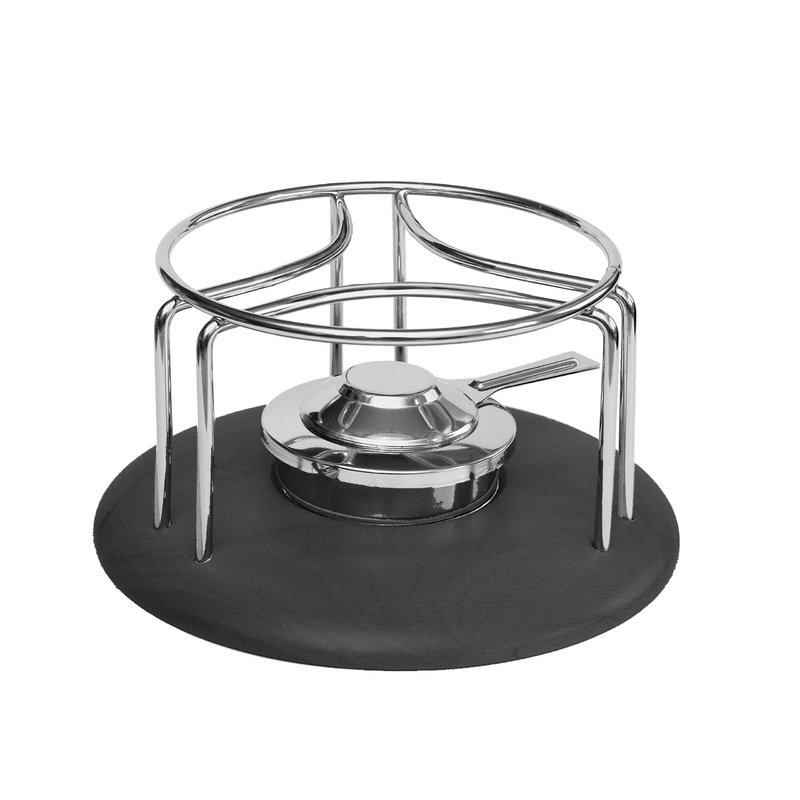 Heidi Cheese Line Zubehr Edel Fondue-Set Rechaud schwarz