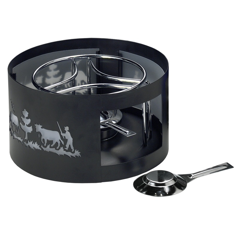 Heidi Cheese Line Zubehr Xl Alpes Windschutz Rechaud weiss bis 25.8 cm