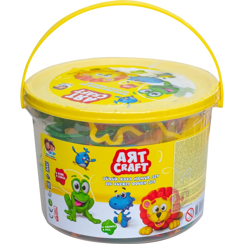 Art Craft Knete Eimer Knetset