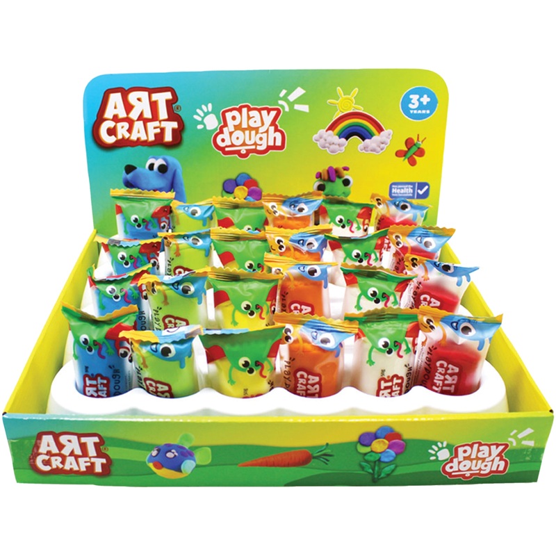Art Craft Knete Set 100 g assortiert