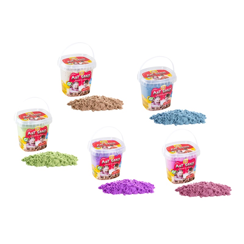 DEDE Kinetic Sand A&C 400 g 5 Farben assortiert