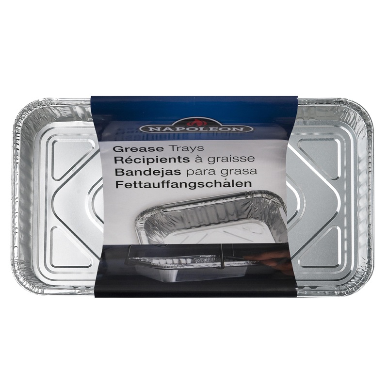Napoleon Zubehr Alu-Auffangschalen 36x19cm 5 Stck