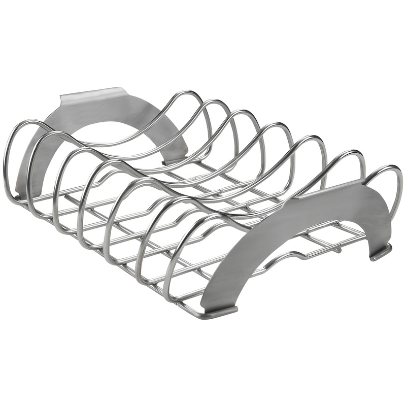 Napoleon Zubehr PRO Spare Rib Halter Edelstahl