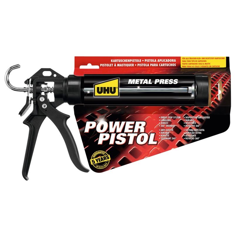 UHU Klebepistole Power Pistol Kartuschenpistole