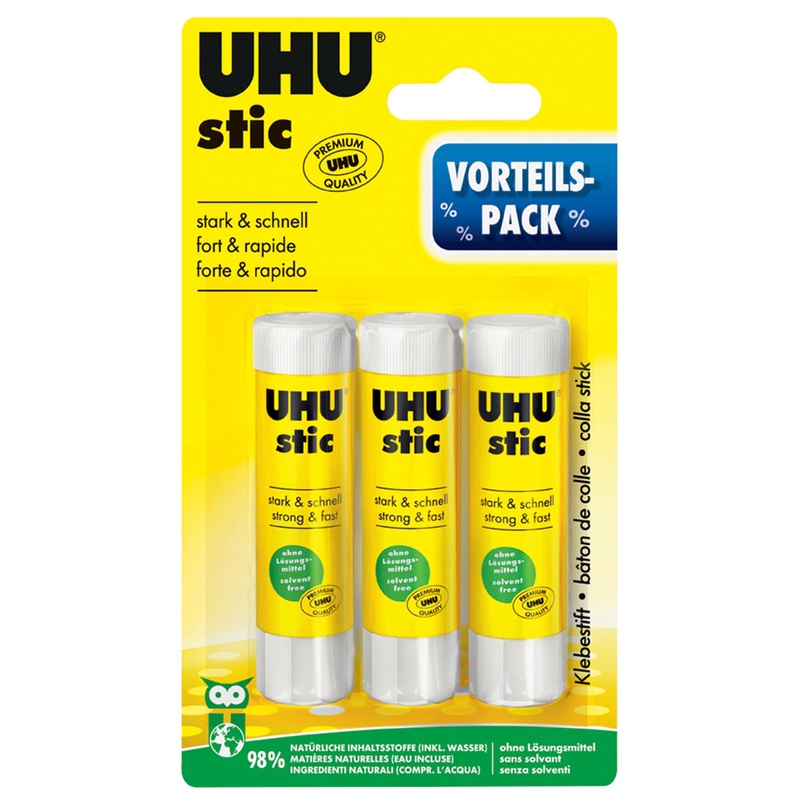 UHU Klebestift Stic 3x 8.2g