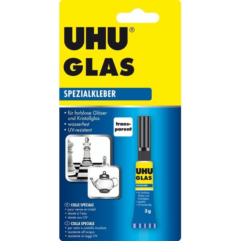 Uhu Klebstoff Glas