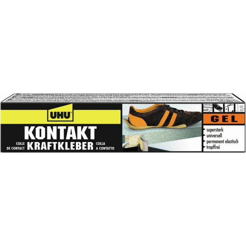 Uhu Klebstoff Kontakt Kraftkleber Gel 120G Tube