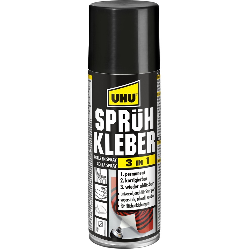 Uhu Klebstoff Sprhkleber 3In1 200m2